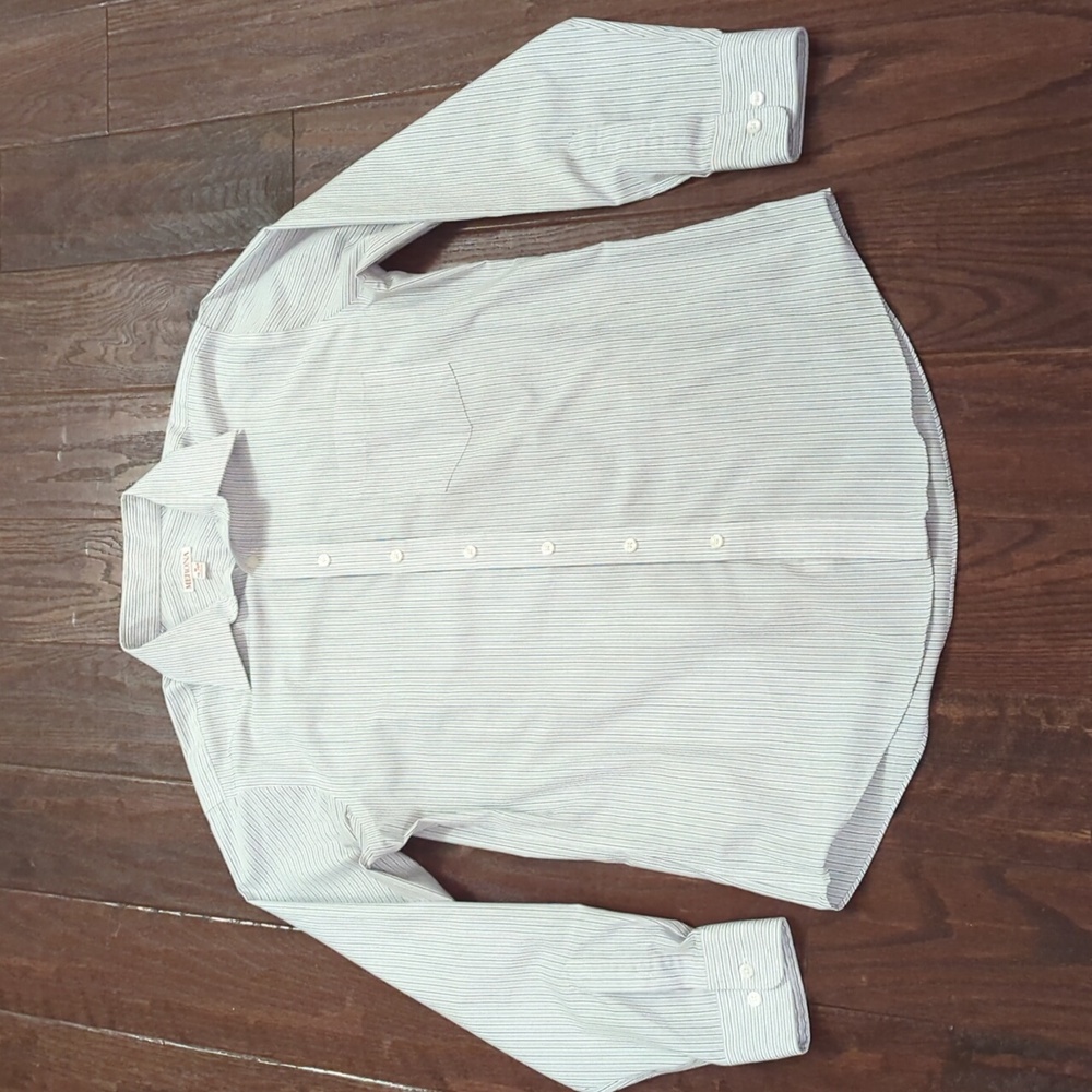 Men's Merona striped dress shirt Medium